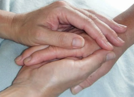 Picture: hands on healing
